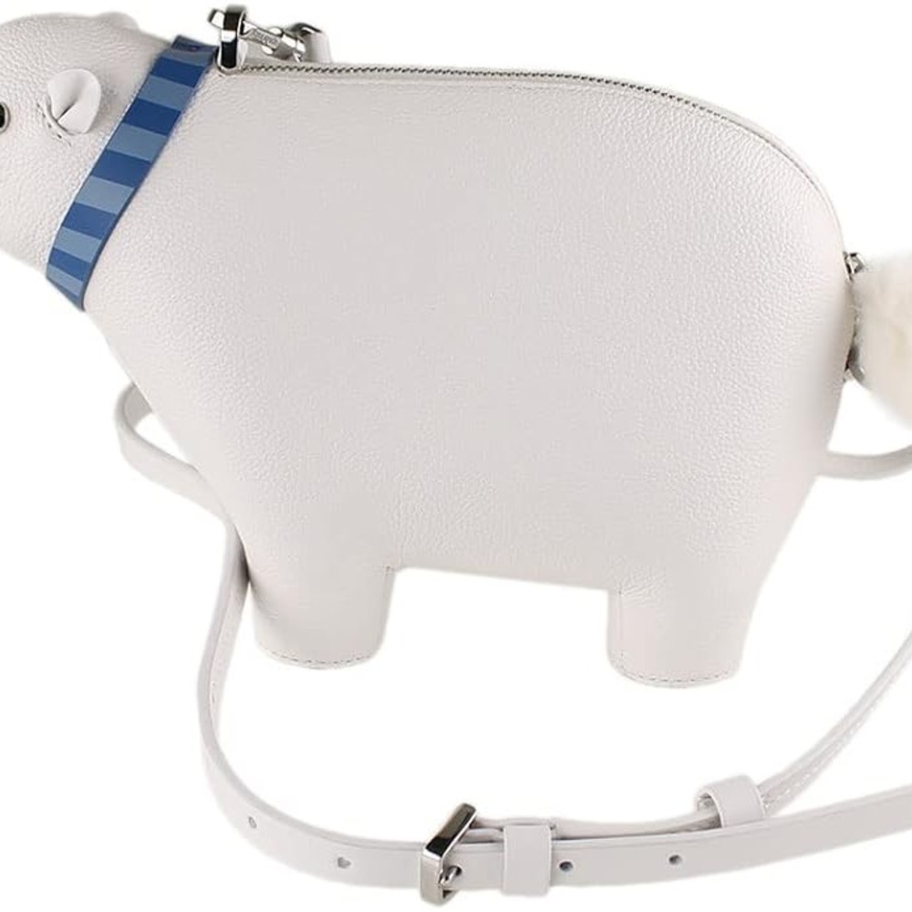 Kate Spade New York | Arctic Friends Polar Bear Crossbody Leather Bag - Picture 3 of 8